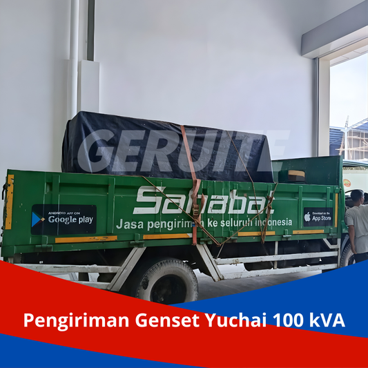 Penjualan & Pengiriman Genset Yuchai 100 kVA