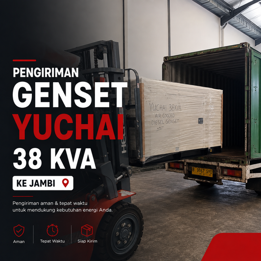 genset yuchai 38 kva