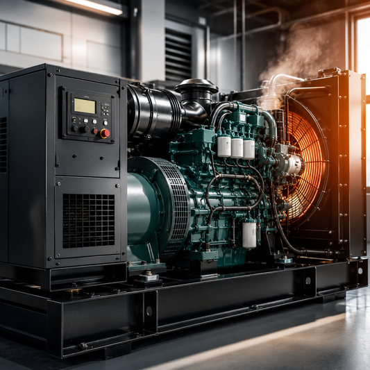 genset cepat panas