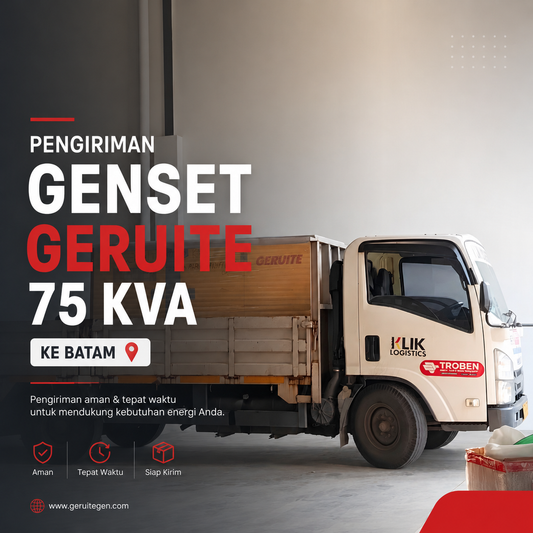 genset  75 kva silent type