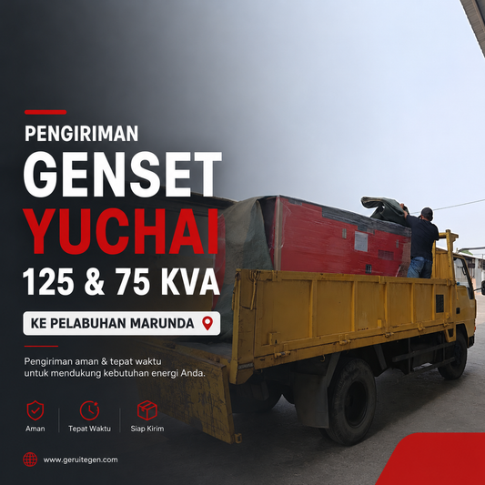 pengiriman genset yuchai