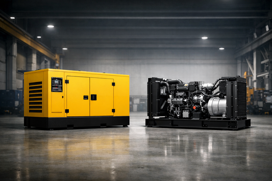 genset silent dan open