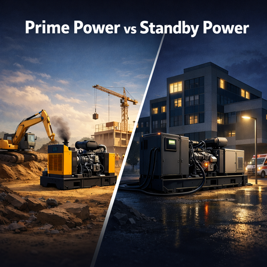 Prime Power vs Standby Power: Perbedaan, Fungsi, dan Cara Memilih Kapasitas Genset yang Tepat