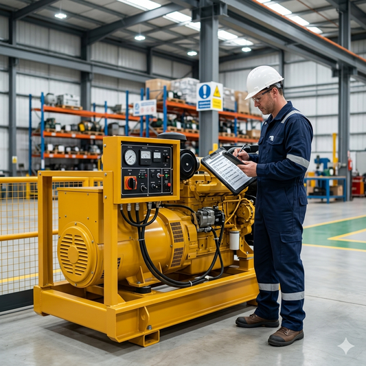 perawatan genset industri