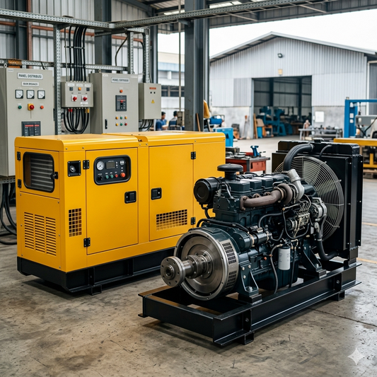 genset industri dan bisnis