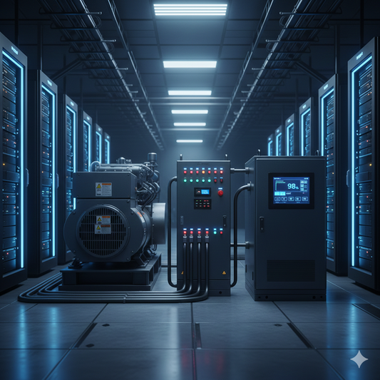 Solusi Genset untuk Data Center & Server Room: UPS + Genset ATS untuk Zero Downtime