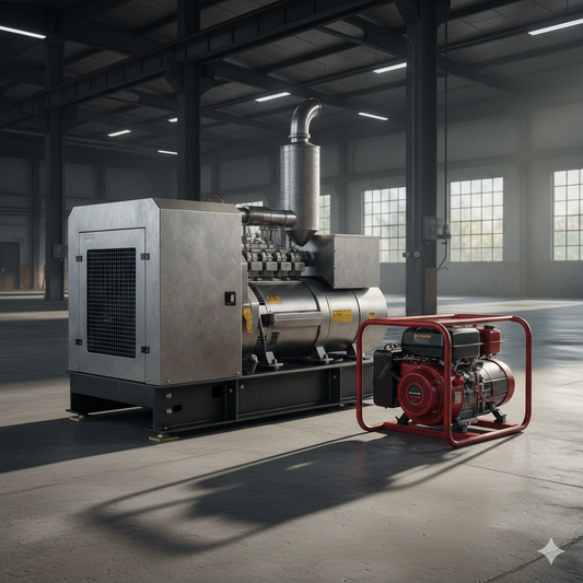 Genset Diesel vs Genset Bensin