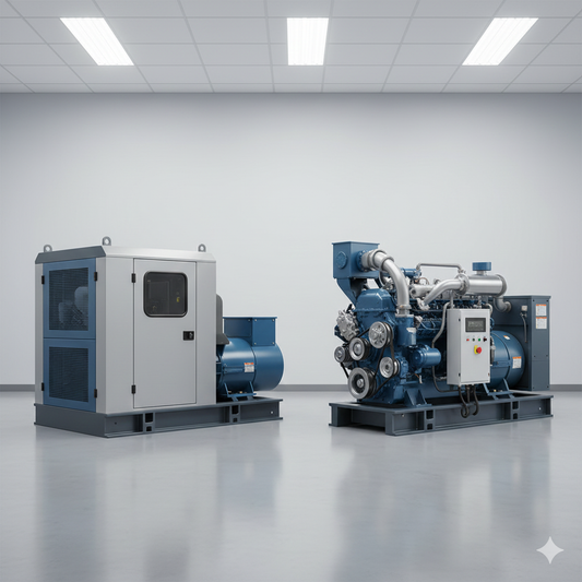 Genset Silent vs Genset Open