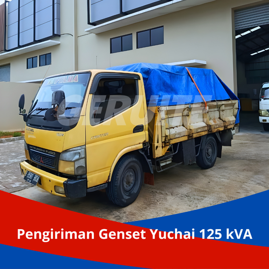 Pengiriman Genset Yuchai 125 kVA Silent