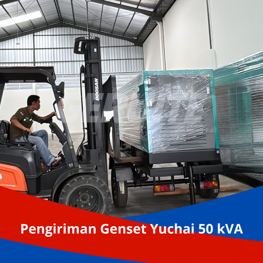 genset yuchai 50 kva