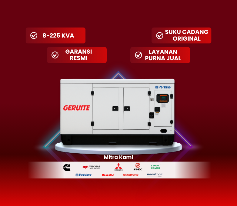 Perkins Genset Banner