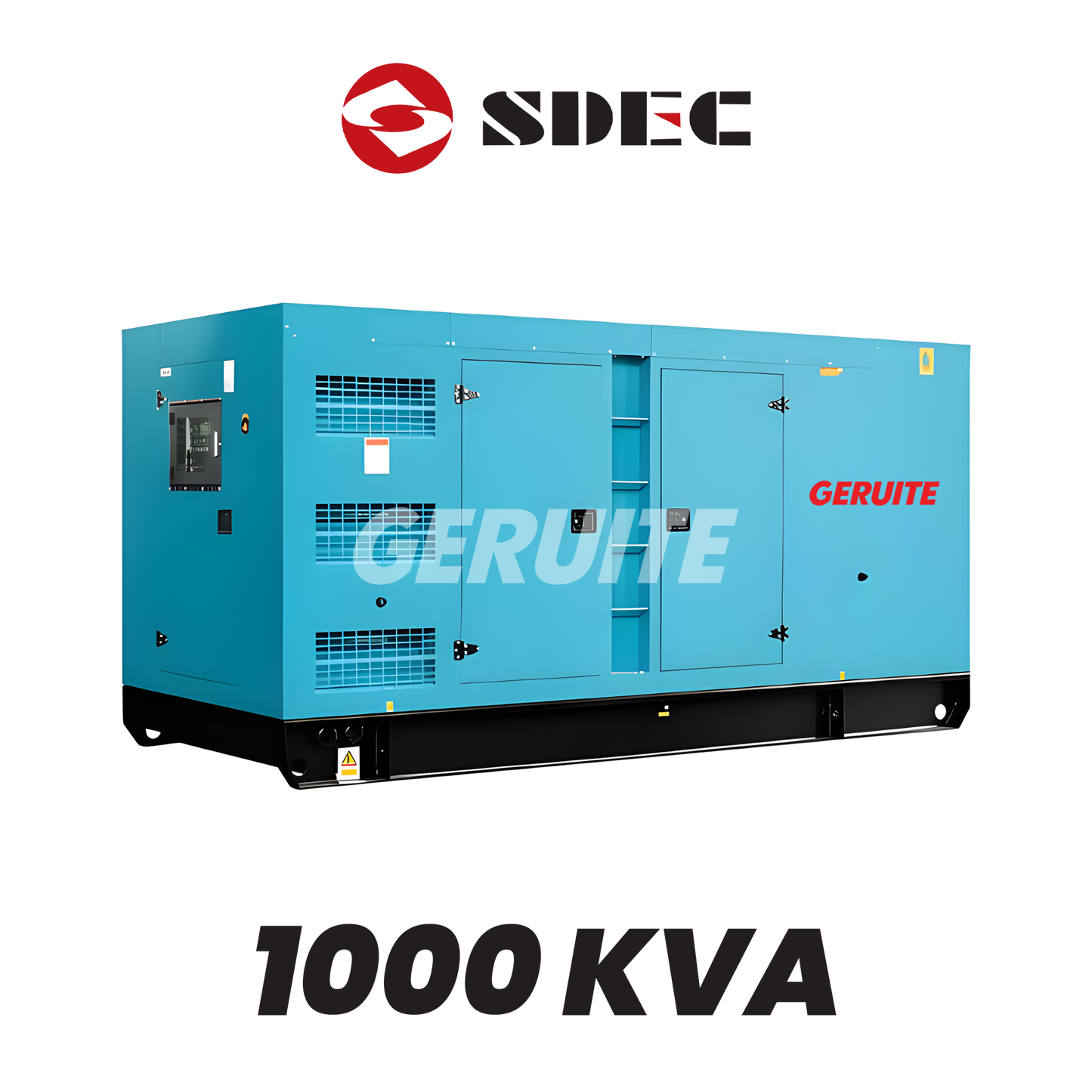 Genset SDEC 1000 kVA – Geruite Genset