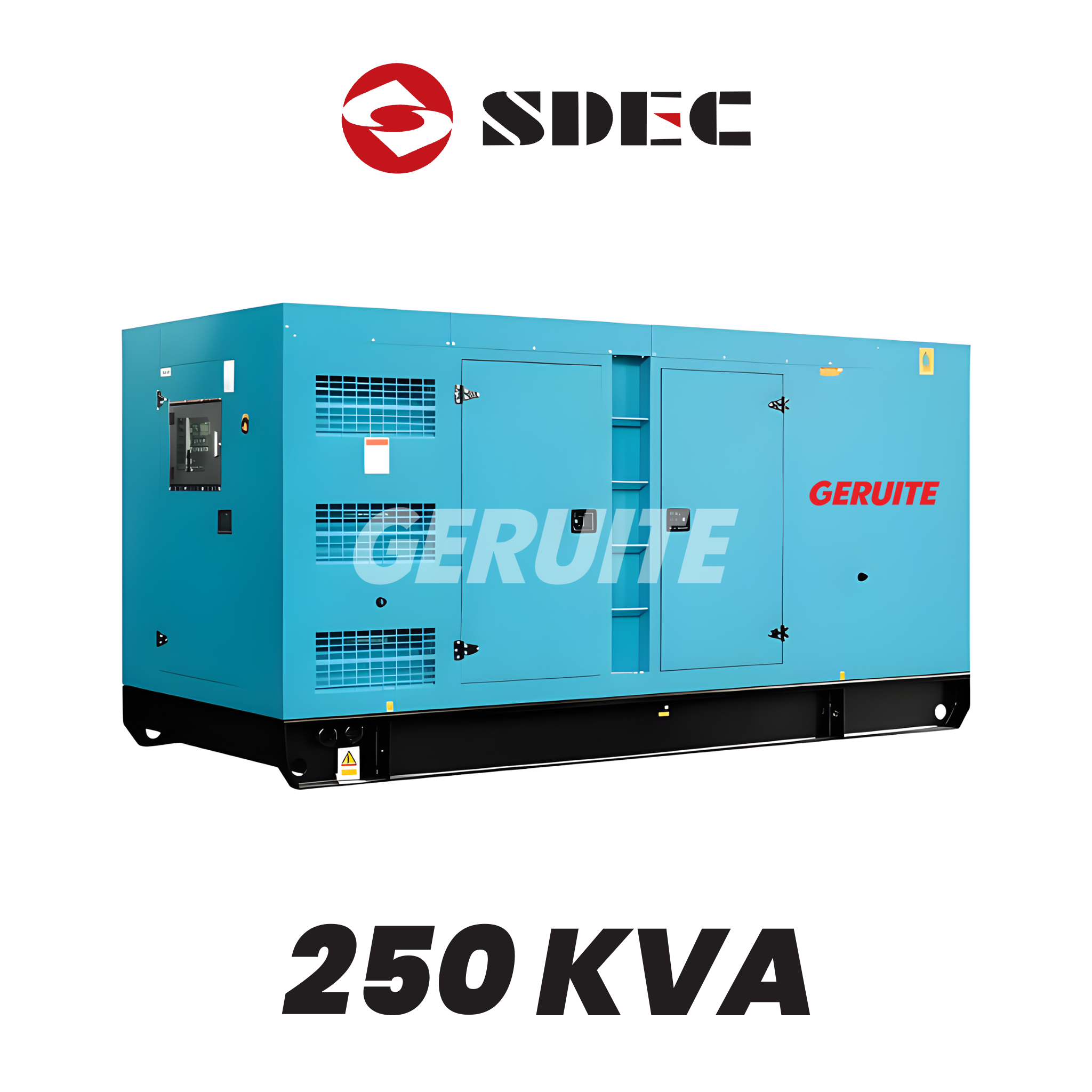 Genset SDEC 250 kVA – Geruite Genset