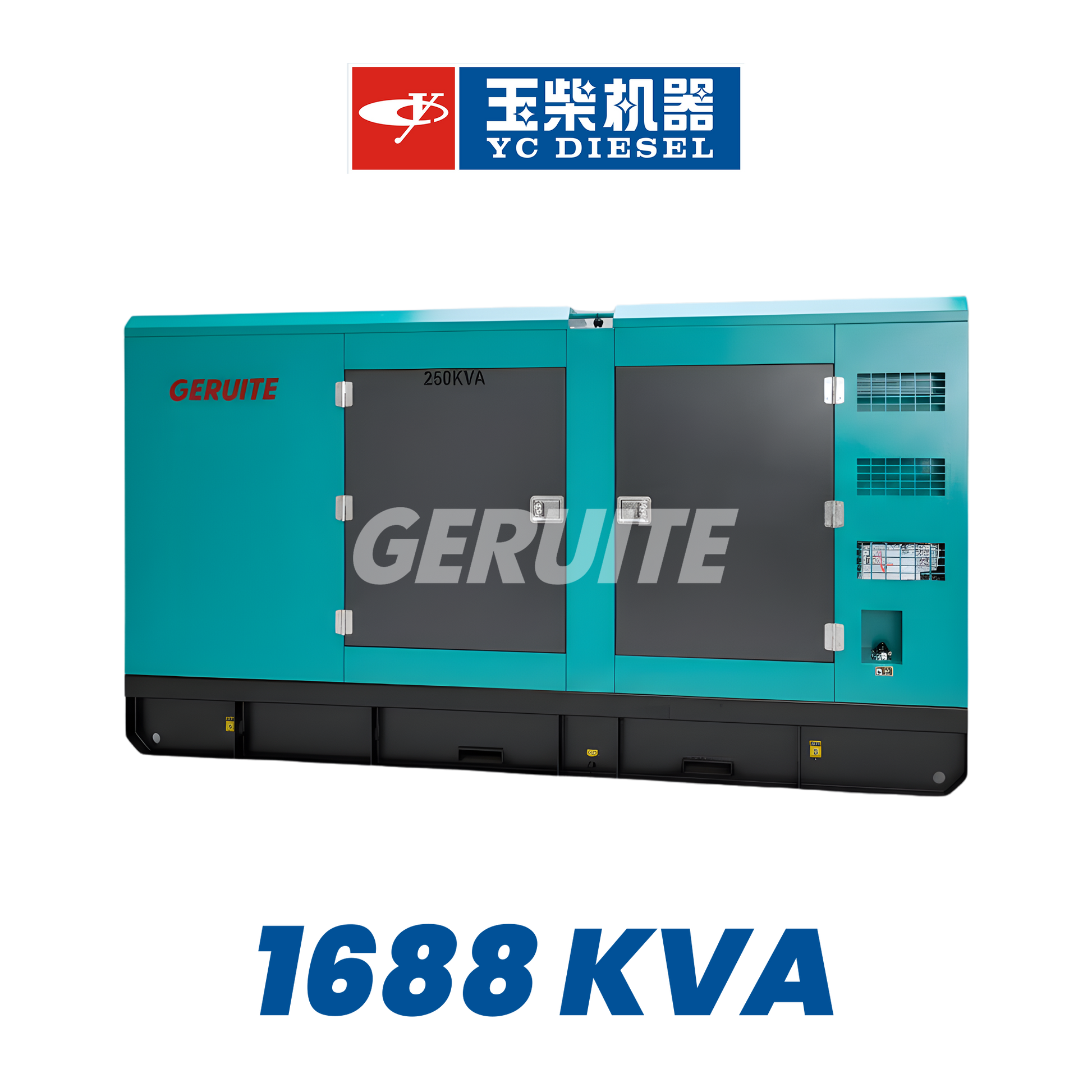 Genset Yuchai 1688 kVA