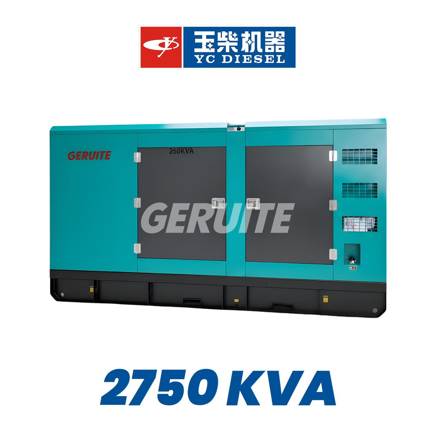 Genset Yuchai 2750 kVA
